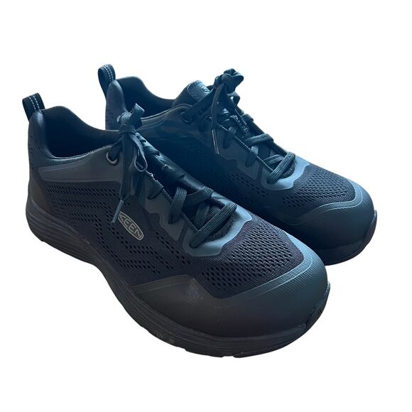 Keen Other - KEEN Sparta II Utility Men’s Size 9D Black Work Shoes Alloy Toe Slip Resistant